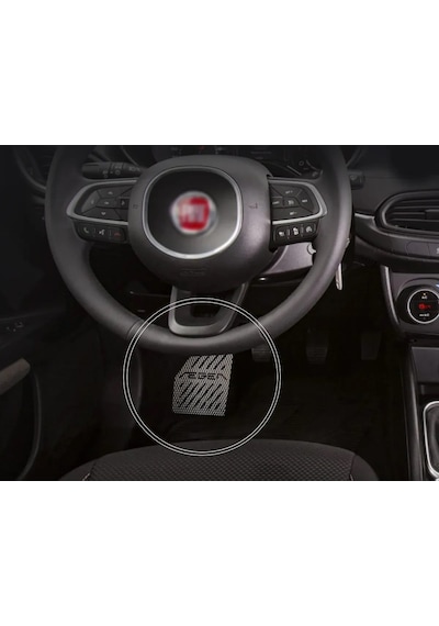 Fiat Egea / Tipo Özel Desenli Krom Ayak Dinlendirme Pedalı Ayak D