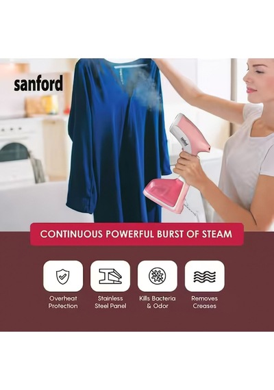 Sanford Taşınabilir Buharlı Dikey Ütü Portatif Kırışıklık  220 Ml. 1640 Watt Sf2904gs