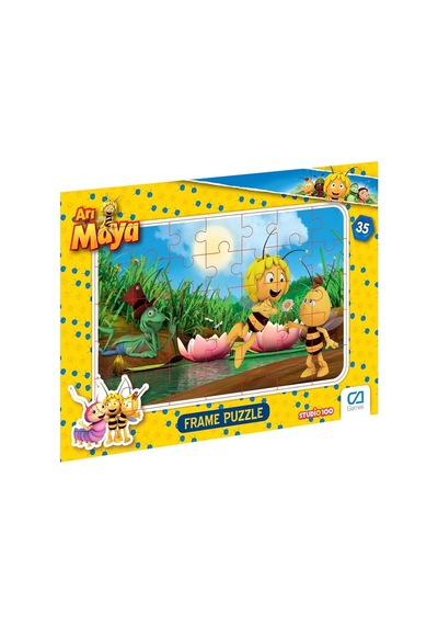 Ca Puzzle Arı Maya 35 Parça Puzzle Frame Karışık Model 1 Adet