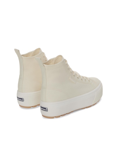 Superga 2708 Hi Top Tank Kadın Bej Bilekli Sneaker Bej-288