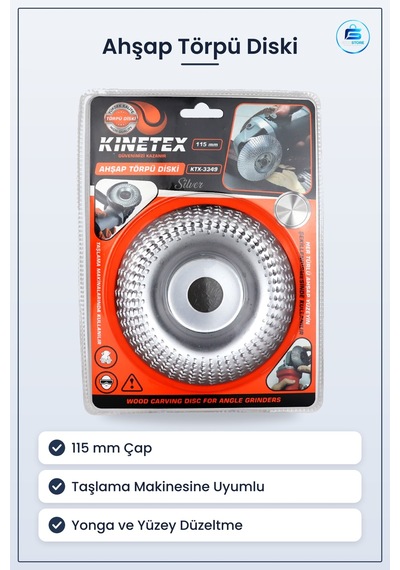 Ahşap Törpü Ee Disk 115 Mm Taşlama Makinesi Uyumlu İşiçiliği Oyma