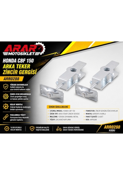 Honda Cbf 150 Arka Teker Zincir Gergisi Arr0288