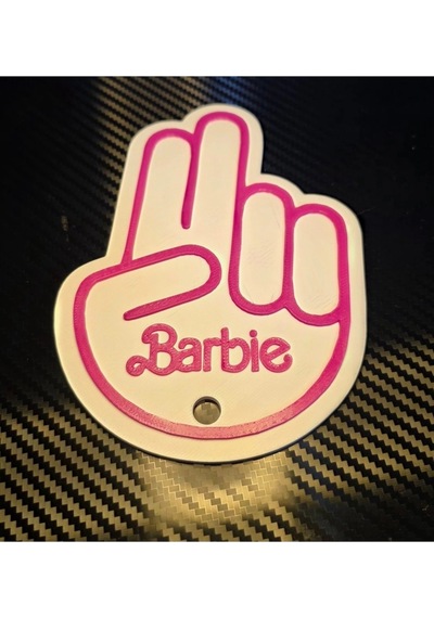 Barbie Jdm El Arka Silecek El Sallama Plastik Aparat 3d Kaliteli Aksesuar Büyük Boy