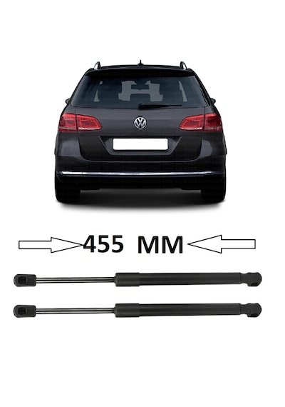 Vw Passat B7 Variant 2011-2014 Uyumlu Sağ + Sol Takım Bagaj Amortisörü 2 Adet 455mm 3af827550a Bagaj Amortisörü
