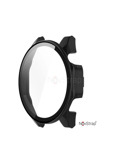 Novstrap Huawei Watch Gt4 46mm İle Uyumlu Ekran Koruyucu Cam Ve Kasa Koruyucu Kılıf Sert Pc