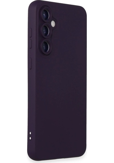 Newface - 756 - Samsung Galaxy S24 Kılıf Nano İçi Kadife Silikon - Edntrend - - Mor
