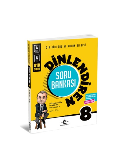 2024 -2025 Müfredat 8.sınıf Din Kültürü Ve Ahlak Bilgisi Eker Dinlendiren Soru Bankası