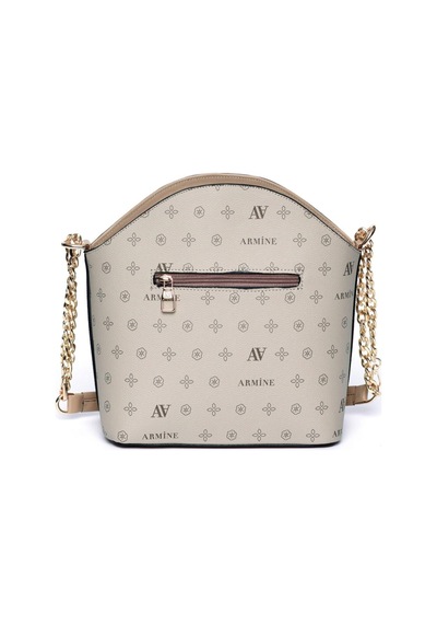 Armine 102 Kadın Omuz Kol Çantası ARMİNE-102-R9033 Vizon