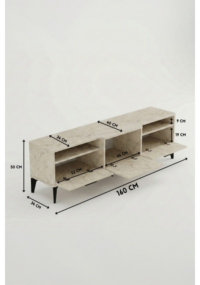 Tv Sehpası 160 Cm Kapaklı Raflı Televizyon Ünitesi Salon Oturma Odası Tv Sehpa Mistral Ekru Tv Sehpası 160 Cm Kapaklı Raflı Televizyon Ünitesi Salon Oturma Odası Tv Sehpa Mistral Ekru