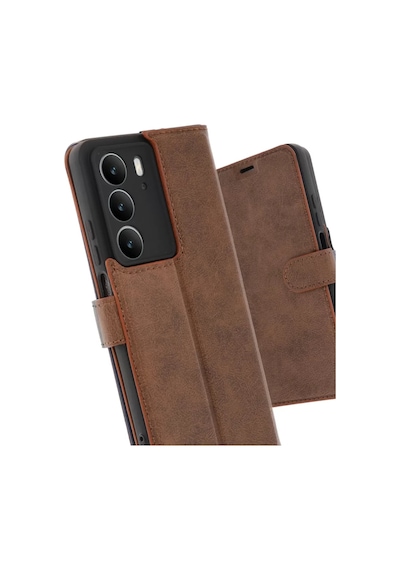 Newface Realme C75 4g Trend S Plus Kapaklı Kılıf - Taba