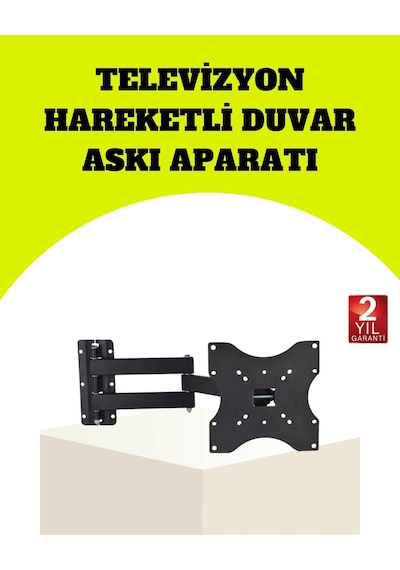 Hubrendy Vesa Uyumlu Hareketli Tv Askı Atı Kolay Montaj