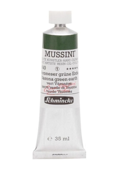 Schmincke Mussini Artist Yağlı Boya 35 ML Seri 1 640 Verona Green Earth