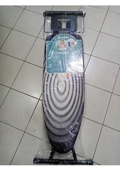 Evin Yeni Black Serisi Ütü Masası 120x40