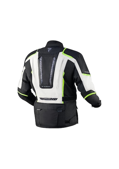 Rebelhorn Hiker III Kışlık Motosiklet Montu 75317 Gri - Sarı - Siyah