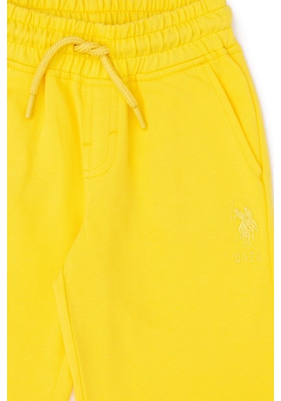 U.S. Polo Assn. Erkek Çocuk Sarı Örme Şort 50279633-VR044