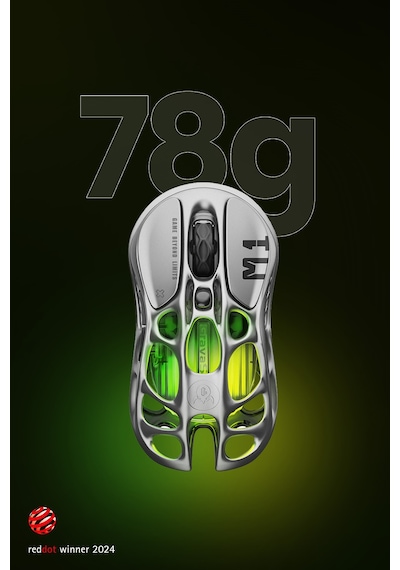 Gravastar Mercury M1 Pro Süper Hafif Kablosuz Gaming Mouse