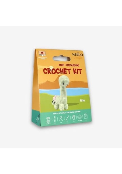 Tığ İşi Amigurumi Kitleri Dino