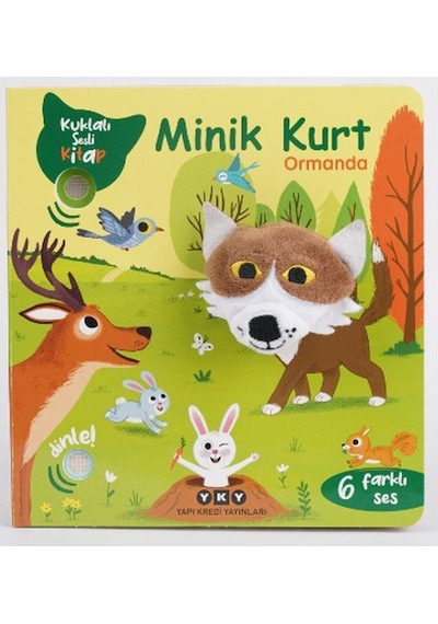 Kuklalı Sesli Kitap - Minik Kurt Ormanda