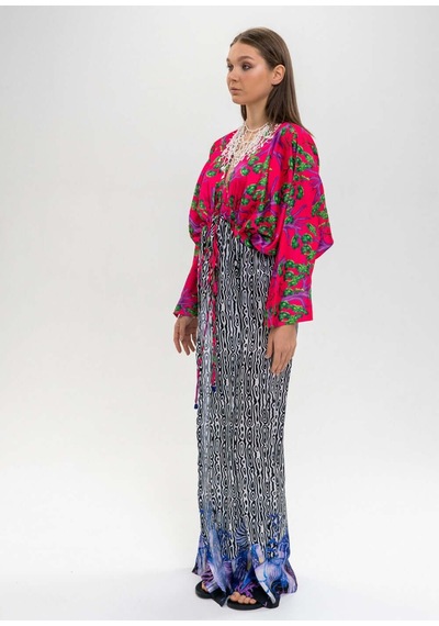 Mayovera Deniz Yıldızı Kimono Çok Renkli