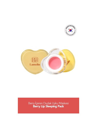 Yoğun Nemlendirici Gece Dudak Maskesi Lip Sleeping Pack Berry