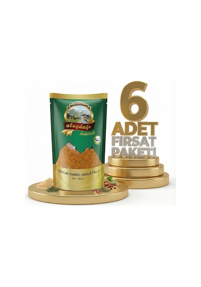 Aluçdağı Tavuk Harcı 6x100 Gr
