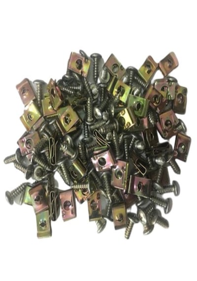 Klips Ve Vidası Büyük 4,8-13 Mm 50 Adet