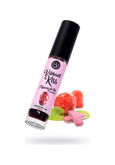 Secret Play Lip Gloss Vibrant Kiss Çilekli Sakız Aromalı Dudak Parlatıcı 6 G