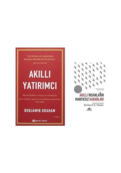 Akıllı Yatırımcı - Akıllı Insanların Mantıksız Kararları 2 Set