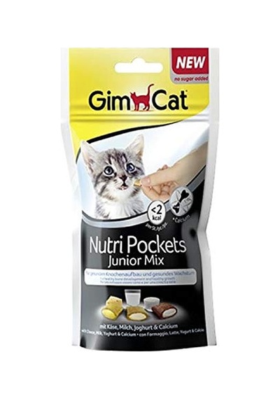Gimcat Nutripockets Mix Yavru Kedi Ödülü 60 Gr