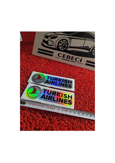 Turkısh Aırlance Hologram 2 Adet Sticker Oto-moto Aksesuar