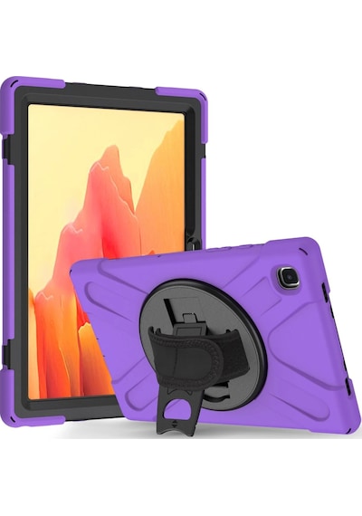 Gld-spt- Newface Samsung Uyumlu Galaxy T500 Tab A7 10.4 Kılıf Amazing Tablet Kapak - Mor