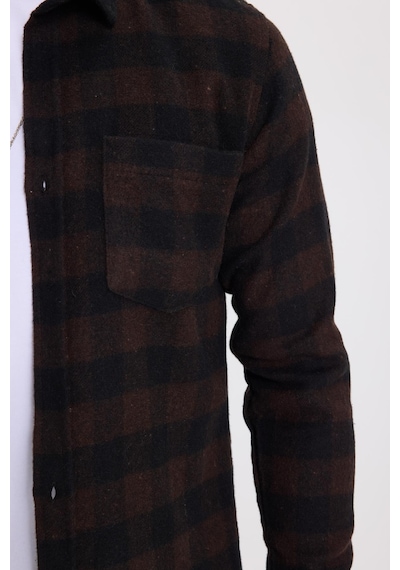 Tudors Erkek Slim Fit Dar Kesim Uzun Kollu Cepli Kareli Dama Desenli Kışlık Oduncu Gömlek-41699 Çok Renkli Tudors Erkek Slim Fit Dar Kesim Uzun Kollu Cepli Kareli Dama Desenli Kışlık Oduncu Gömlek-41699 Çok Renkli