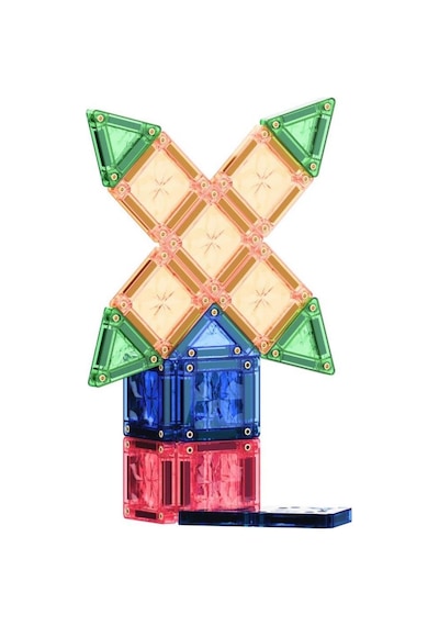 Cleverclixx Mini Tiles Travel Pack Seyahat Seti Pastel 28 Parça Manyetik Bloklar