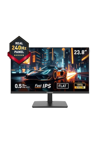 GameBooster GB-24F240FF 23.8" 0.5 MS Full HD IPS 240 Hz Oyuncu Monitörü