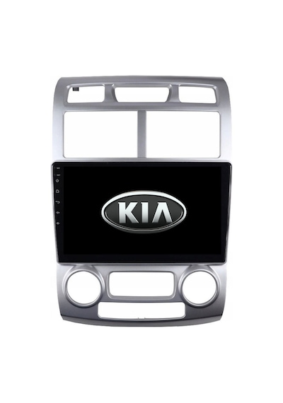 Kia Sportage Araç Multimedya Android Ekran Carplay Double Teyp 2+32 9" 05-09 Silver Cadence Std