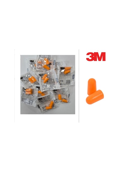 1100 Çift Çift Paketli Kulak Tıkacı  30 Çift