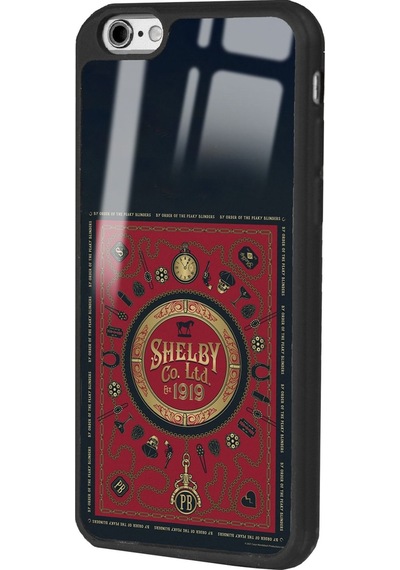Apple Uyumlu iPhone 6 Plus - 6s Plus Peaky Blinders Shelby Co. Tasarımlı Glossy Telefon Kılıfı Çok Renkli