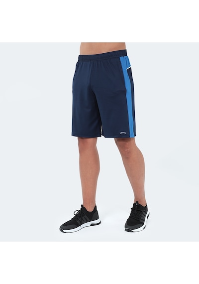 Slazenger RAGUEL Erkek Cepli Fıtness Lacivert Şort