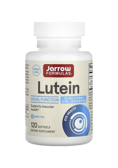 Jarrow Formulas, Lutein, 20 Mg, 120 Softgels
