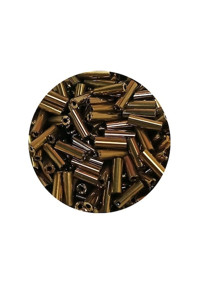 Uzun Boru Kesme Boncuk Çap 2mm Uzunluk 10 Mm - 20 Gram - Parlak - Bnc249