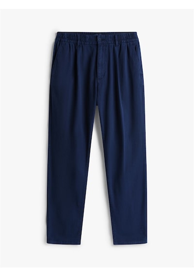 Tommy Hilfiger Tjm Isaac Lıght Cotton Pants Erkek Mavi Pantolon - Dm0dm21705