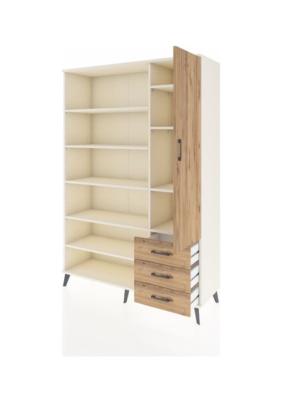 Hyperion Dolap 9 Raflı 3 Çekmeceli Tek Kapaklı 132x44x195 Aytaşı-çam/çam Atlas Çam/atlas Çam Hyperion Dolap 9 Raflı 3 Çekmeceli Tek Kapaklı 132x44x195 Aytaşı-çam/çam Atlas Çam/atlas Çam
