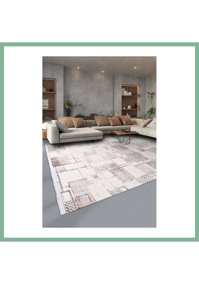 Bşkvirgo Youdayhomecollection Eyna Model Oturma Odası Halısı Ebat: 160x235 Bsk2026 Çok Renkli