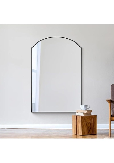 Tr 80x120 Asimetrik Duvar Dekor Aynası/lüks Duvar Aynası/konsol Aynası Gold 80 X 120 Diğer