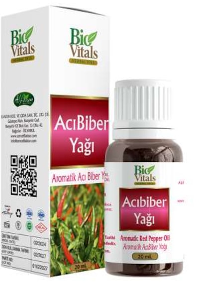 Bio Vitals Acıbiber Yağı 20 Ml X 2 Adet