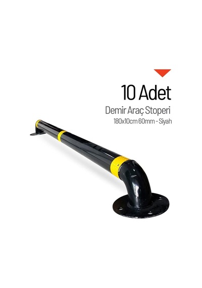 10'lu Set 180x10 Cm Demir Araç Stoperi -685