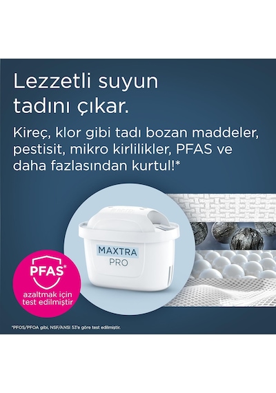 Maxtra Pro Pure Performance Yedek Su Arıtma Filtresi, 8 Li