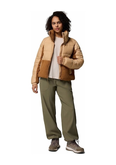 Columbia Leadbetter Point Iı Sherpa Hybrid Kadın Mont-8668 Kahverengi