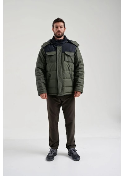 Exuma Erkek H Ski Jacket Erkek Pu Mont 2311139 Siyah