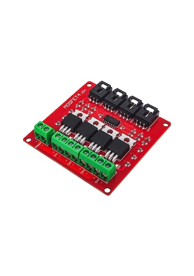 24V 5A 4 Kanal PWM Kontrollü Mosfet Selenoid Motor Valf Anahtar